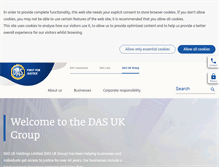 Tablet Screenshot of das.co.uk